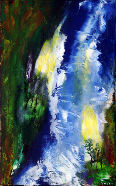 Around the falls (50x80cm)