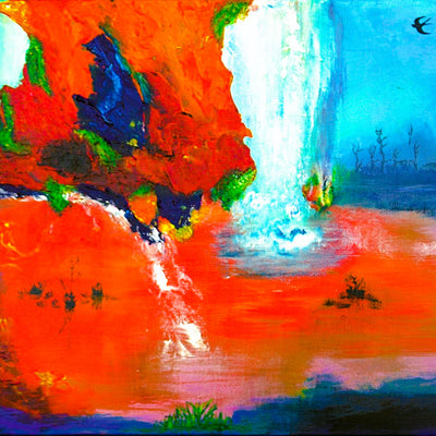 Around the falls (140x80cm)