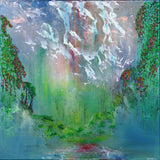 Around the falls (80x80cm)