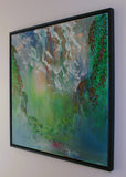 Around the falls (80x80cm)