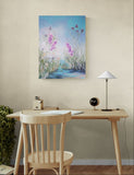 Pink Flowers (60x80cm)