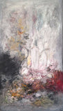 Quiet nature (40x70cm) - Danish Gallery - Moderne, abstrakte malerier. Online galleri med original, unik kunst til din bolig. 