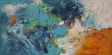 River (140x70cm) - Danish Gallery - Moderne, abstrakte malerier. Online galleri med original, unik kunst til din bolig. 