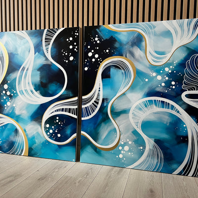 Sea of Love VI+VII (180x100cm)