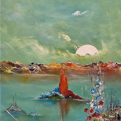 A quiet place (40x50cm)