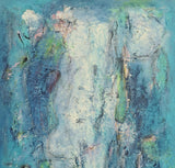 Twists (50x90cm) - Danish Gallery - Moderne, abstrakte malerier. Online galleri med original, unik kunst til din bolig. 