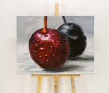 Two cherries (80x60cm)