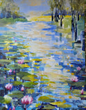 At the lake V (70x90cm)