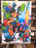 When the city tells nr. 10 (50x70cm)