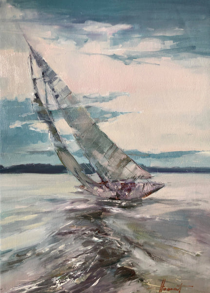 Wind in the sails (50x70cm)