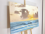 Between heaven and the waves (120x80cm)