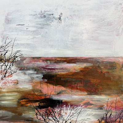 Red energy (80x80cm)