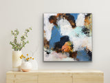 Blue elements I (80x80cm)