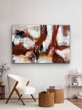 Untitled (100x150cm) - Danish Gallery - Moderne, abstrakte malerier. Online galleri med original, unik kunst til din bolig. 