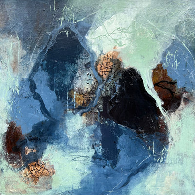 The Hidden Current (80x80cm)