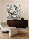 Untitled (100x100cm) - Danish Gallery - Moderne, abstrakte malerier. Online galleri med original, unik kunst til din bolig. 