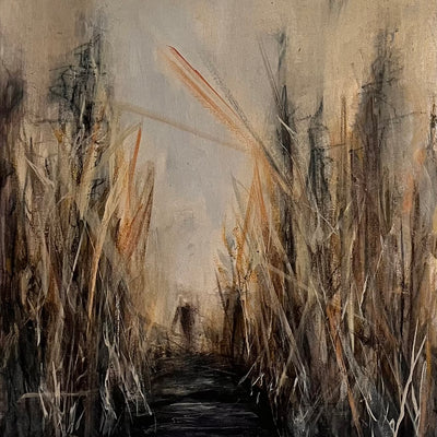 Bush & twitter V (40x50cm)