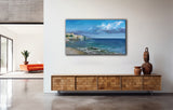 Ocean Breath. Held Horizon (170x100cm)