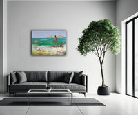 Balancing with the Sea (100x70cm)