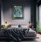 Balance Point I (100x140cm) - Danish Gallery - Moderne, abstrakte malerier. Online galleri med original, unik kunst til din bolig. 