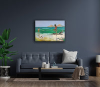 Balancing with the Sea (100x70cm)