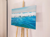 Warm feeling (90x60cm) - Danish Gallery - Moderne, abstrakte malerier. Online galleri med original, unik kunst til din bolig. 