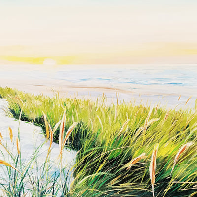Pale evening (110x80cm)