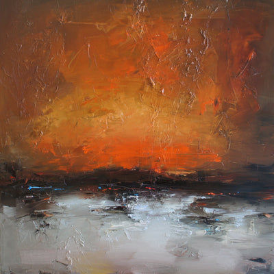 Rusty sunset (80x100cm)