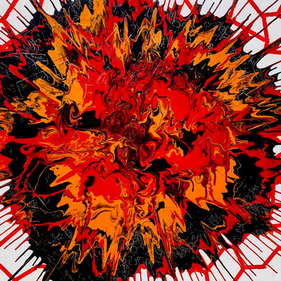 Blooming hotspot (150x120cm)