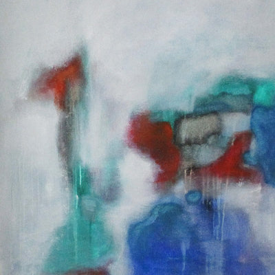 Once in silence I met someone (80x100cm)