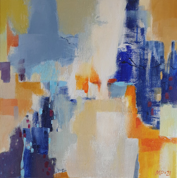 Abstract composition VIII (40x40cm)
