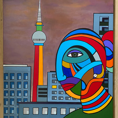 The last tourist in Europe (80x100cm)