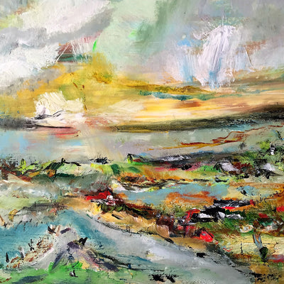 Landscape composition no. 2323 (50x40cm)