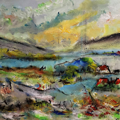 Landscape composition no. 2330 (80x60cm)