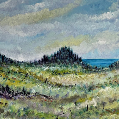 Landscape composition no. 2518 (110x70cm)