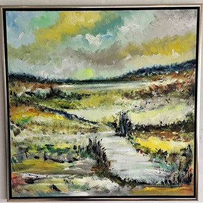 Landscape composition no. 2524 (80x80cm)