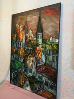 Nightfall in the City (70x100cm)