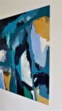 05-18 ( 90x120 cm ) - Danish Gallery - Moderne, abstrakte malerier. Online galleri med original, unik kunst til din bolig. 