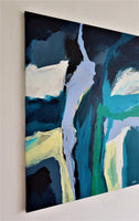 07-18 ( 70x90 cm ) - Danish Gallery - Moderne, abstrakte malerier. Online galleri med original, unik kunst til din bolig. 