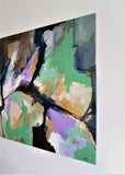 31-18 ( 100x100 cm ) - Danish Gallery - Moderne, abstrakte malerier. Online galleri med original, unik kunst til din bolig. 