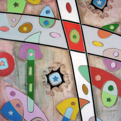 Sensazioni - abstractism of the origins (60x80cm)