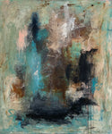 Waterfall in the mist (100x120cm)