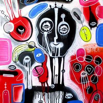 Space traveler ( 60x80 cm )