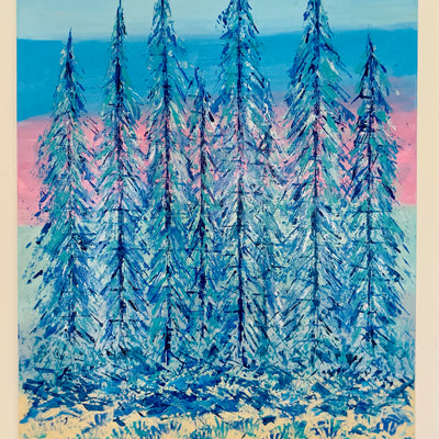Magic wood (70x100cm)