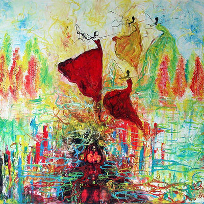 Dancer ( 120x100 cm )