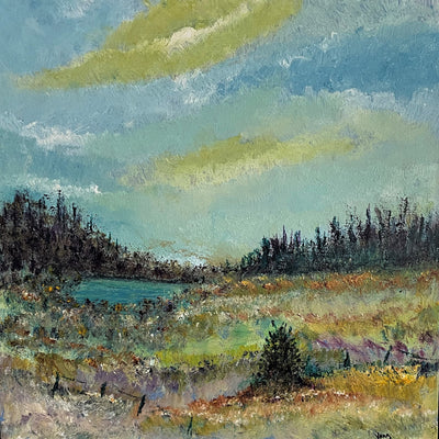 Landscape composition no. 2520 (60x60cm)